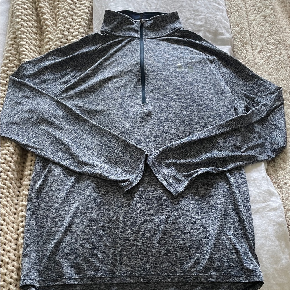 Under Armour Navy Blue Quarter-Zip PulloverSize M Men’s